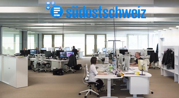 Somedia: "Südostschweiz" lanciert eine digitale Abendausgabe