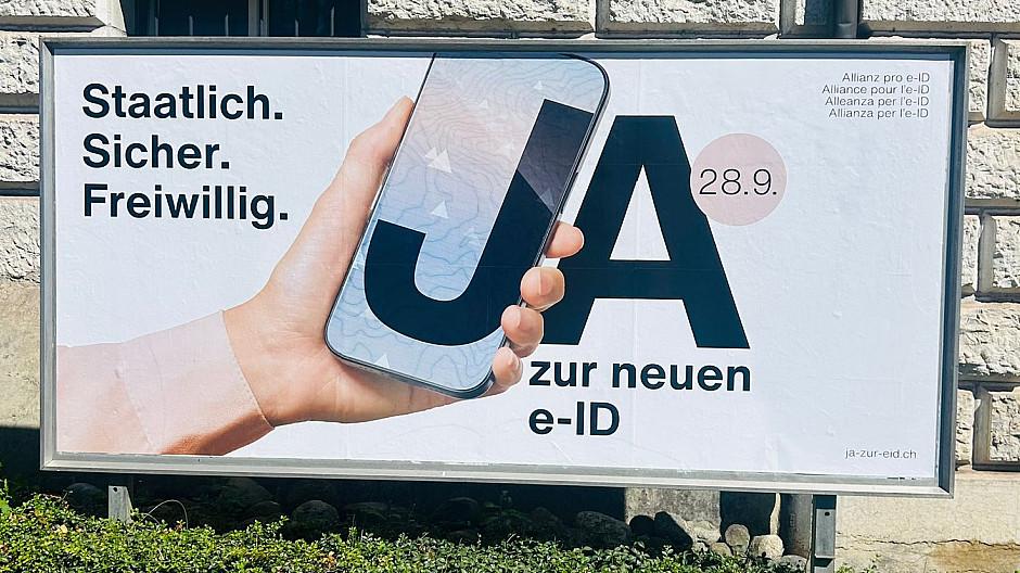 E-ID: 50,39 Prozent Ja-Stimmen-Anteil für Gesetz