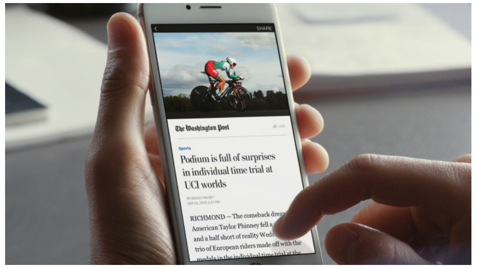 Instant Articles: Facebook-Journalismus für alle aktiviert
