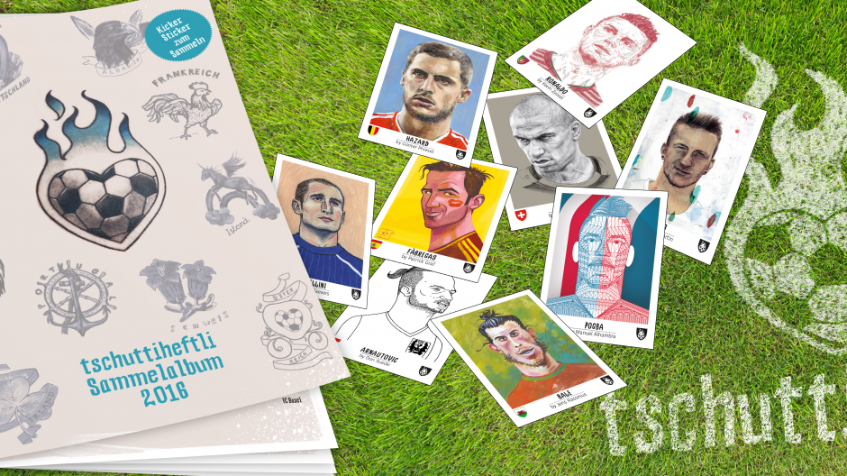 Tschuttiheftli: Alternative Fussball-Bildli erhältlich