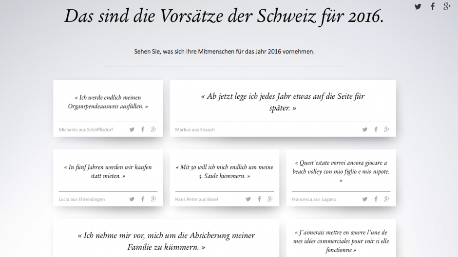 Jung von Matt/Limmat: Retargeting für Swiss Life