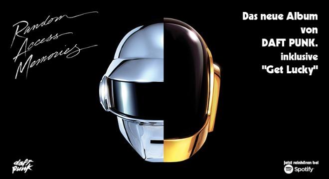 Daft Punk: Bricht Streaming-Rekorde auf Spotify