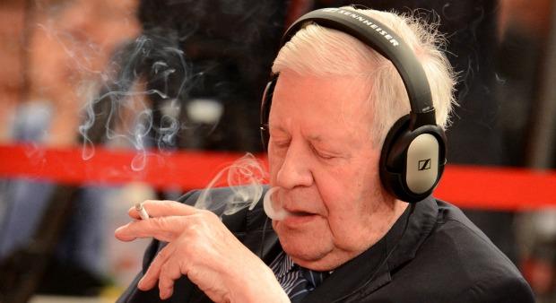 Helmut Schmidt: Darauf eine Reyno!