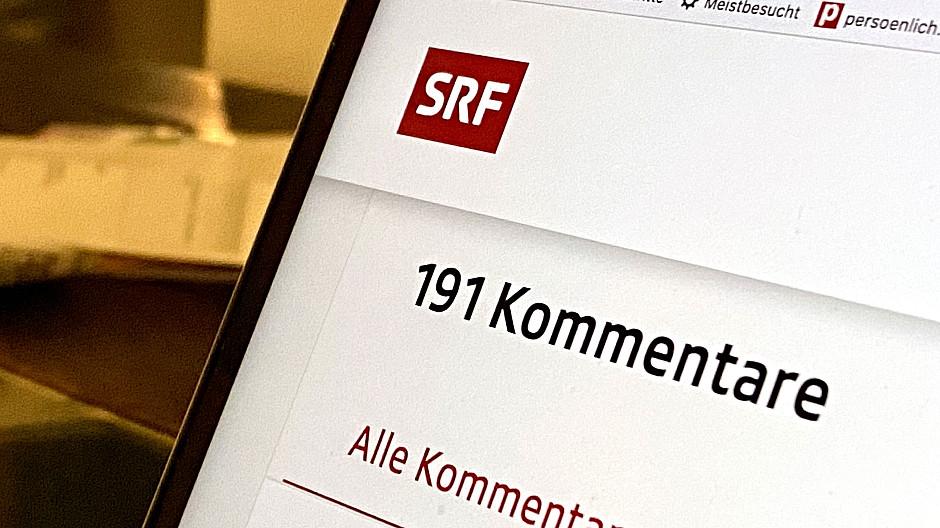 SRF: UBI befasst sich mit Onlinekommentaren