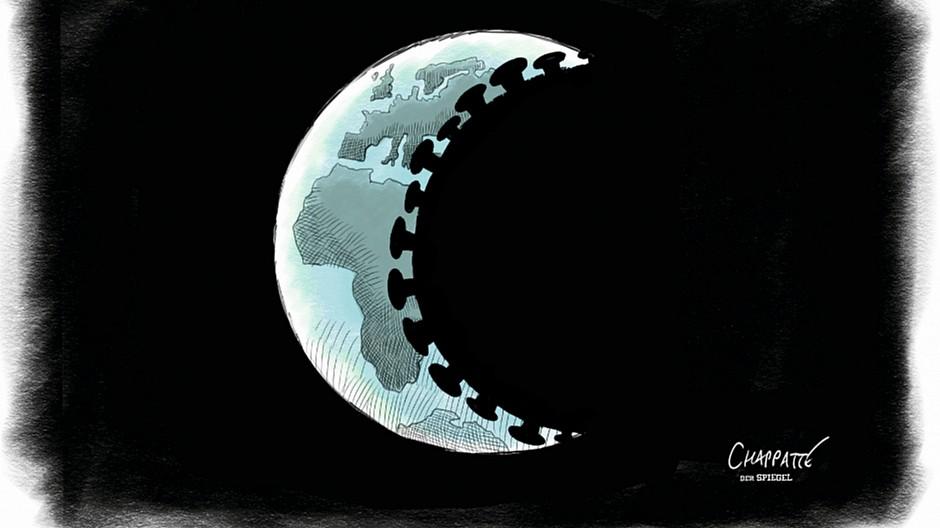 Karikatur des Jahres 2020: Chappatte gewinnt mit «Corona-Finsternis»