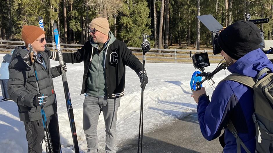 Lenzerheide: «Comedymänner» stehen auf Langlaufskis