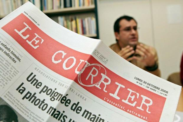 Le Courrier: Ab Ende August ohne Samstagsausgabe