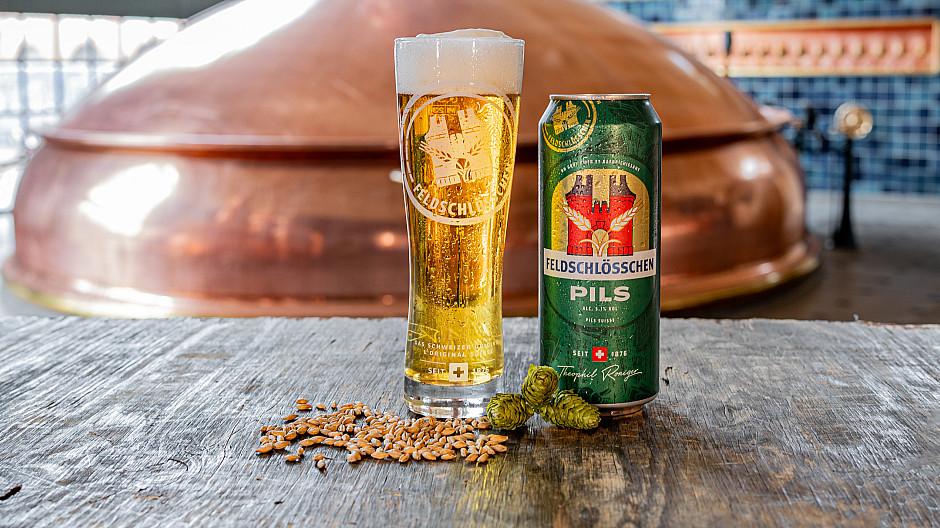 Feldschlösschen: Getränkehersteller braut jetzt auch Pils