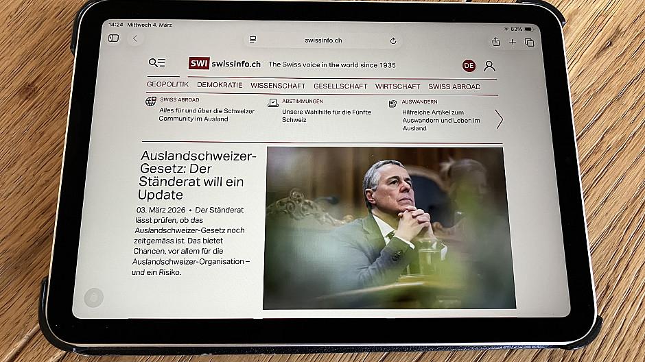 Swissinfo: Das Parlament rettet das Budget