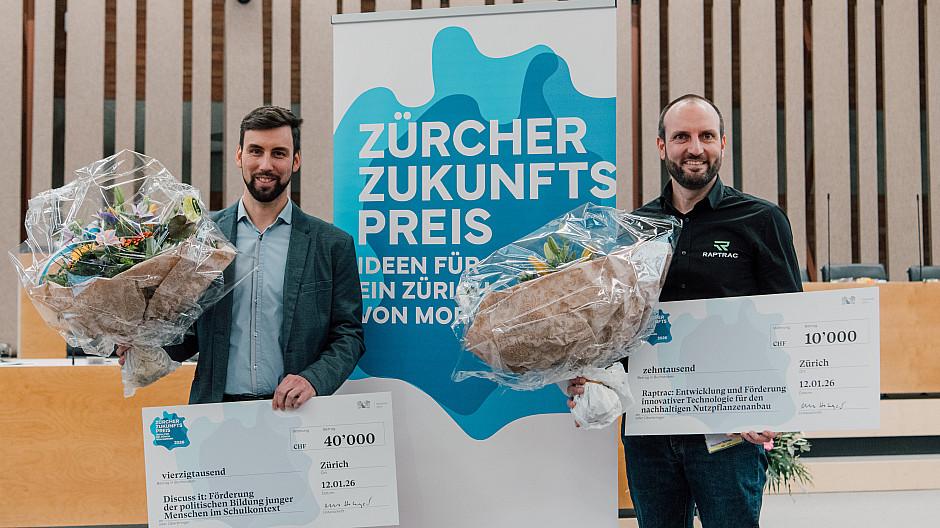 Kantonsrat: «Discuss it» erhält den Zürcher Zukunftspreis