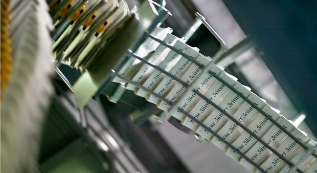 NZZ-Mediengruppe: Aktionäre sollen sich zu Druckereischliessung äussern