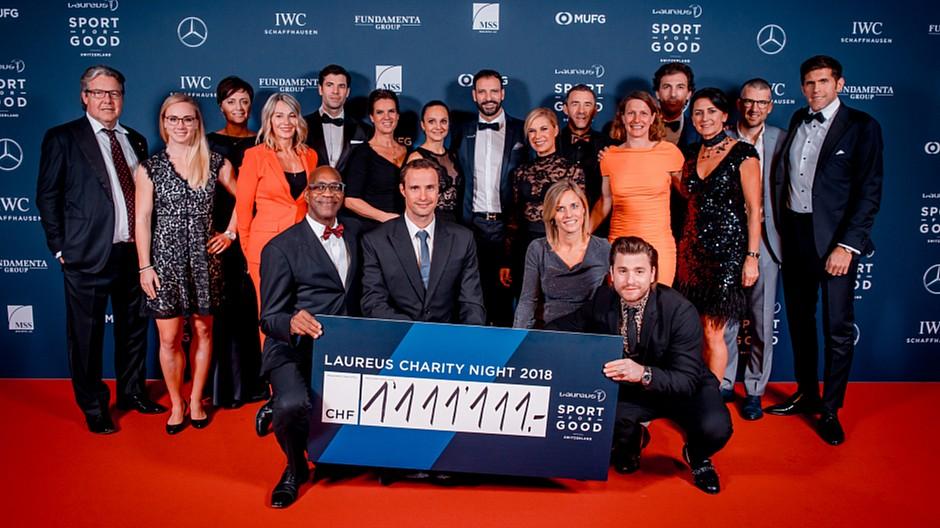 Laureus Charity Night 2018: Ein Abend im Zeichen der Familie