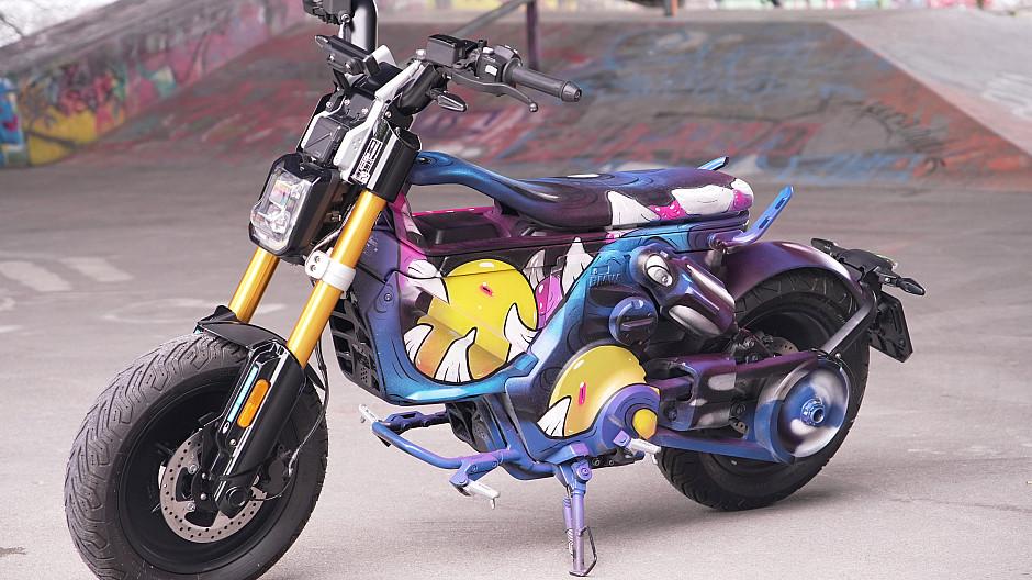 House of Communication: Elektrobike wird zum Kunstwerk