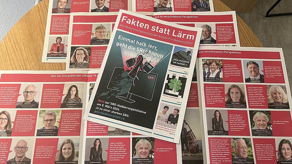Halbierungsinitiative: Emil und Stucki werben per Post