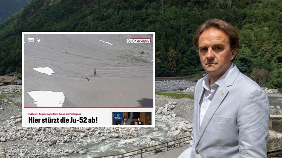 Ju-52-Absturzvideo: «Das alles nur für eine fette Schlagzeile»