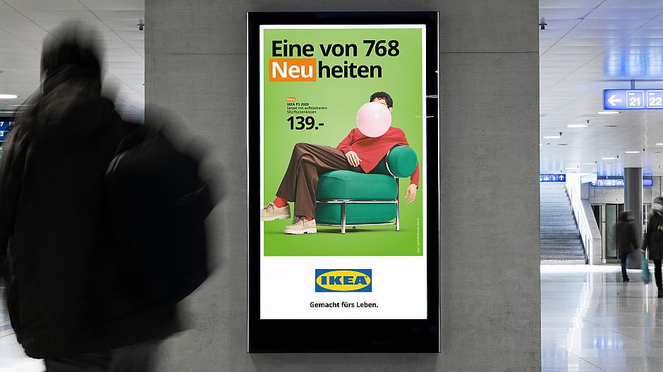 Gestalten: Farbe bekennen für Ikea Schweiz
