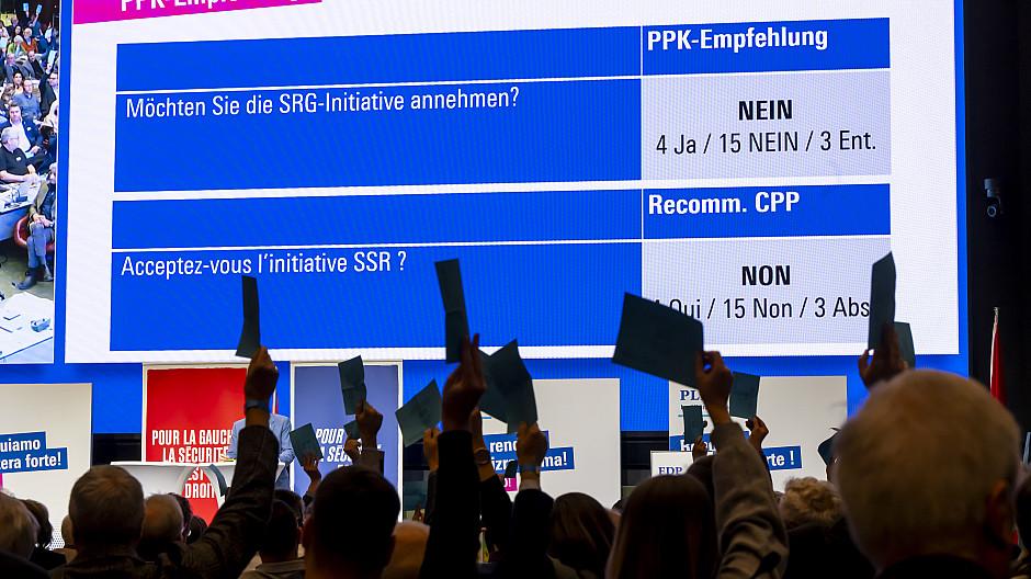 Halbierungsinitiative: FDP und Grüne fassen Nein-Parole