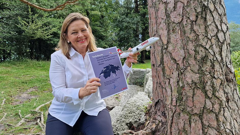 Swiss: Flugzeug «Rütli» hebt ab