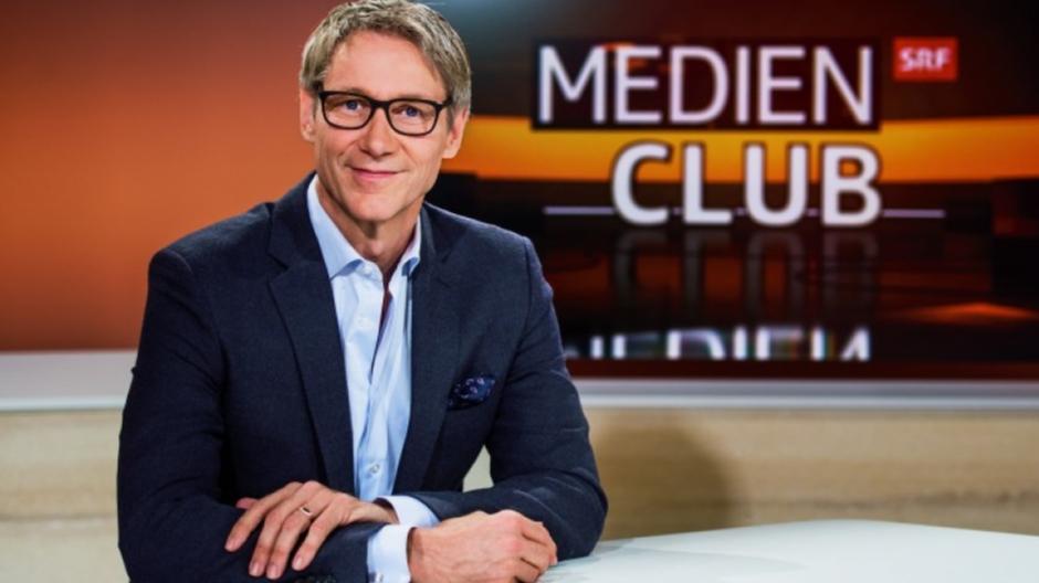 Schweizer Radio und Fernsehen: Franz Fischlin lädt zum «Medienclub»