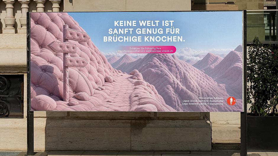 TBWA\Zürich: Gepolsterte Welten gegen Osteoporose