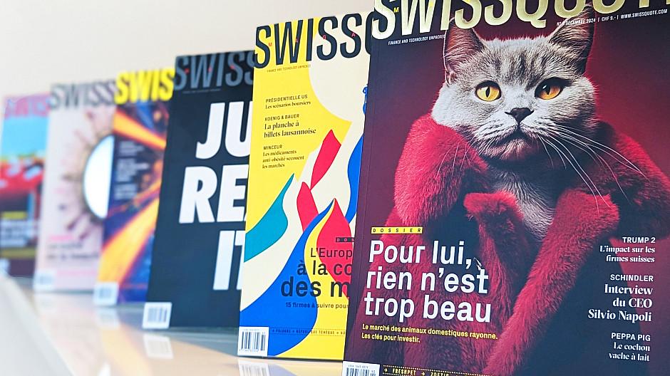 Printreichweiten: Grosse Freude beim Swissquote Magazine