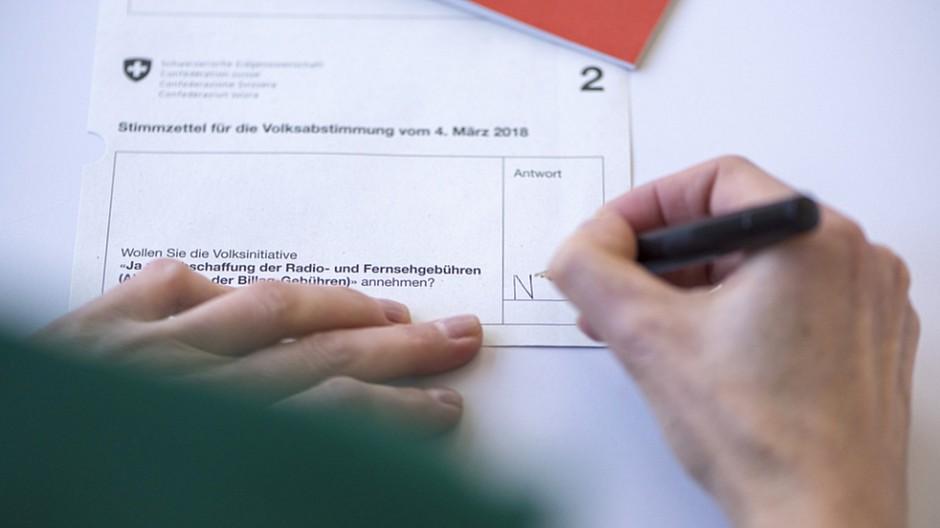 Abstimmungssonntag No Billag: Trend: «No Billag» wird abgelehnt