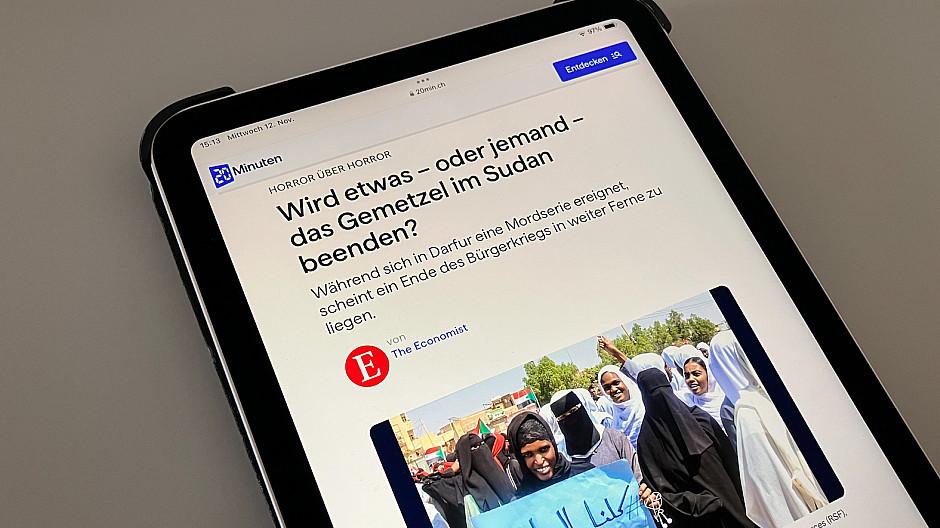 20 Minuten: Kooperation mit The Economist