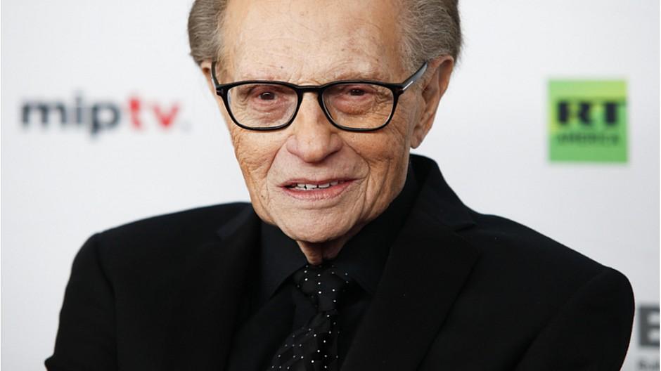 CNN: Larry King mit Covid-19 in Klinik