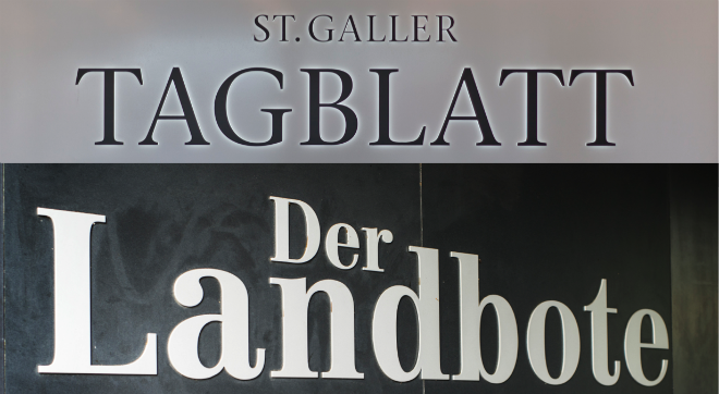 Landbote: Spannt mit "St. Galler Tagblatt" zusammen
