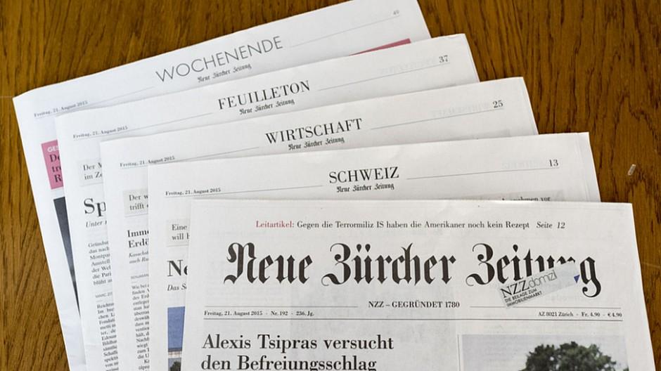 NZZ-Gruppe: Mehr Gewinn im ersten Halbjahr