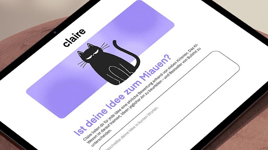 Festland: Neues KI-Tool «Claire» bewertet Ideen