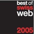 Best of Swiss Web: map.search.ch gewinnt "Master of Swiss Web 2005"