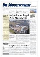 Die Südostschweiz wird zur Zwei-Bund-Zeitung