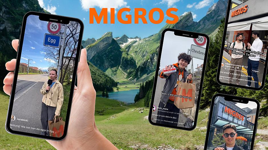 House of Influence: Ortsnamen-Kampagne der Migros auf Social Media