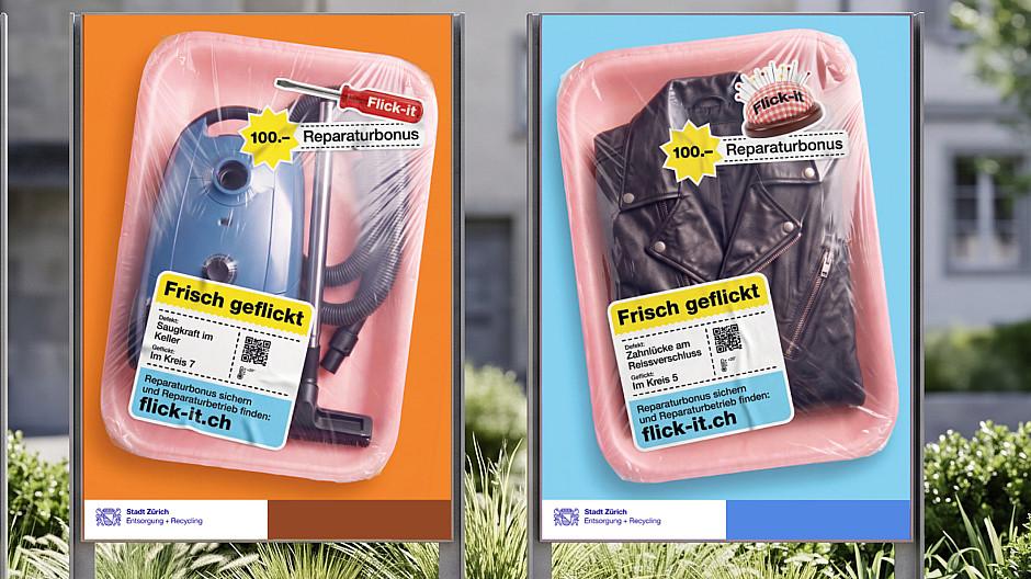 Die Antwort: Reparierte Lederjacke aus dem Frischregal