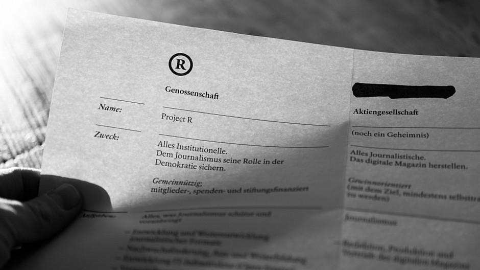 Project R: Schon 3,5 Millionen Franken zugesagt