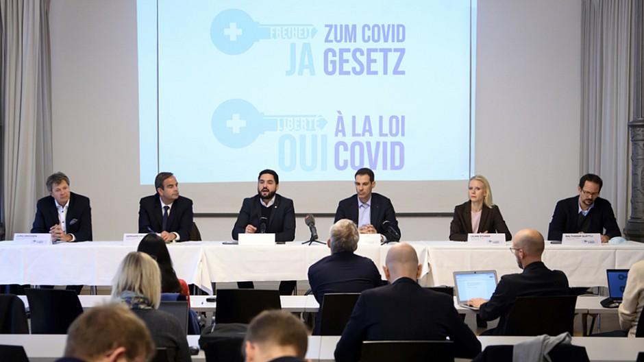Covid-Gesetz: Sechs grosse Parteien weibeln für ein Ja