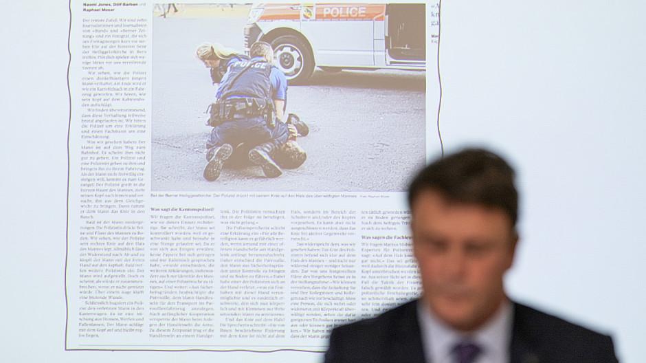 Berner Polizeiaffäre: Sicherheitsdirektor kritisiert Tamedia-Zeitungen