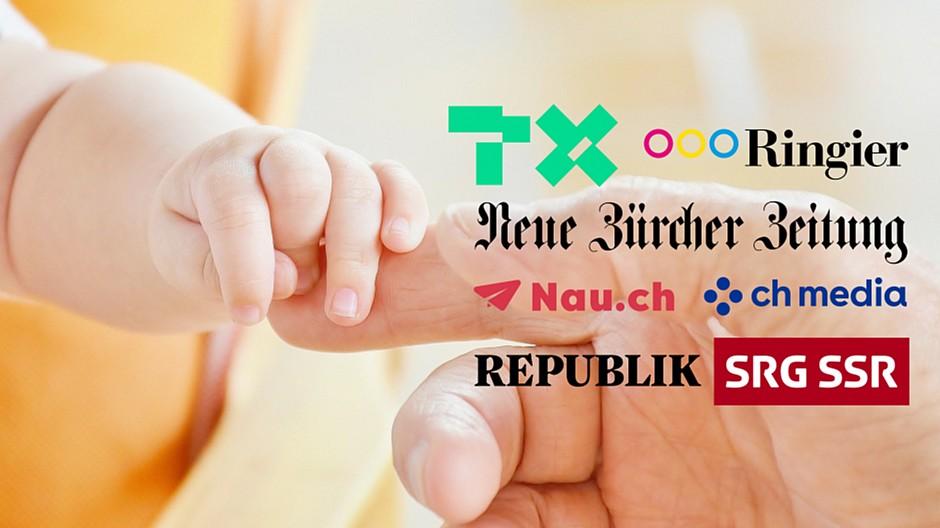 Vaterschaftsurlaub: So familien(un)freundlich sind die Medien