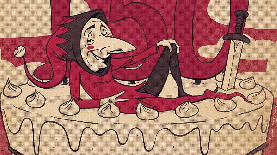 Nebelspalter: Sonderausgabe zum 150. Geburtstag