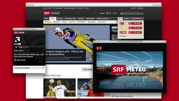 NET-Metrix: srf.ch ist beliebtestes Online-Medienangebot