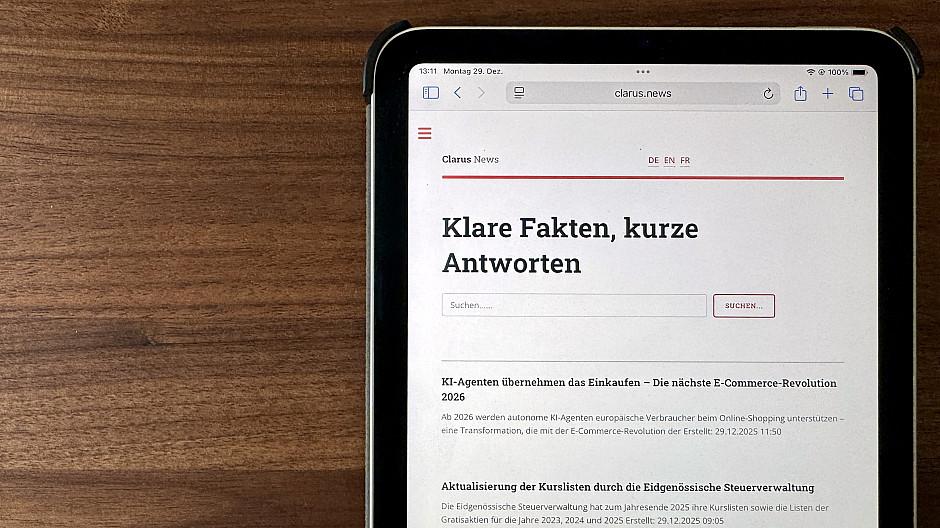 Clarus News: Start-up kombiniert KI mit Redaktion