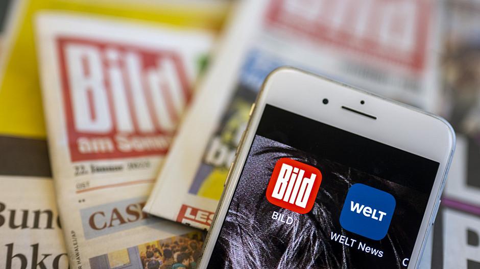 Axel Springer: Stellenabbau bei Bild und Welt angekündigt