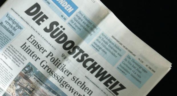 Südostschweiz Medien: Organisieren sich neu