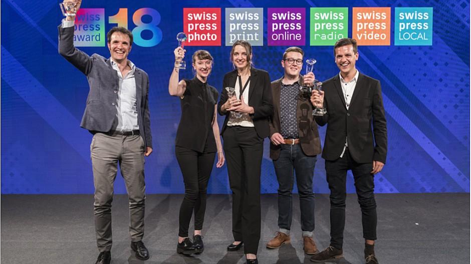 Swiss Press Award 2018: Sven Altermatt gewinnt in der Kategorie Print