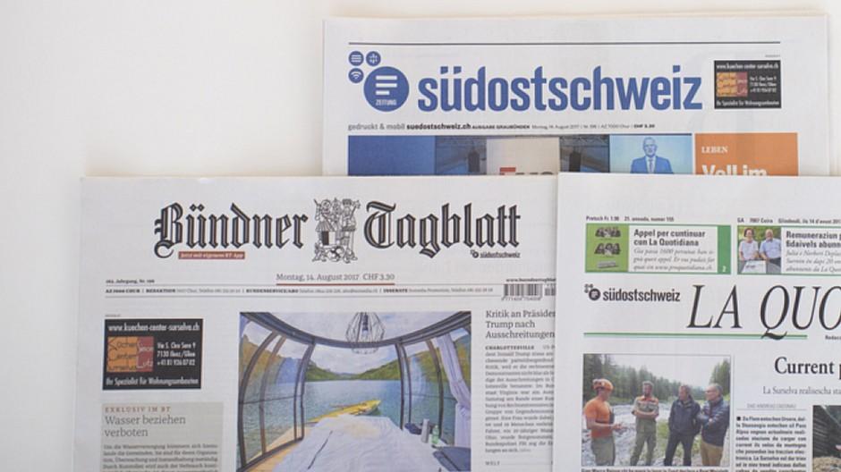 Somedia: Tageszeitungen bleiben nun doch «unabhängig»