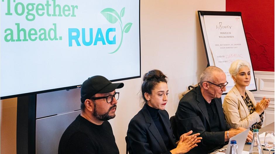 Ruag Green: Theater Neumarkt fälscht Presseaktion von Ruag