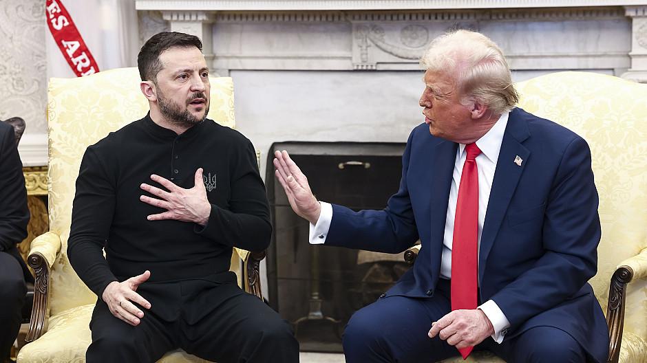 Presseschau: Trump-Selenski-Eklat spaltet Medien