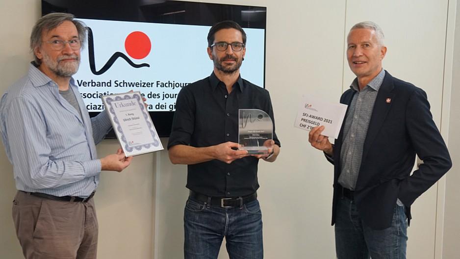 SFJ-Award 2021: Ulrich Stüssi gewinnt den Preis