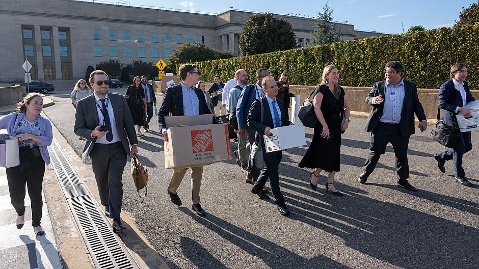 Pressefreiheit: US-Medien verlassen aus Protest das Pentagon